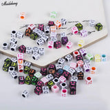 Acrylic Smiling Face Beads for DIY Bracelet