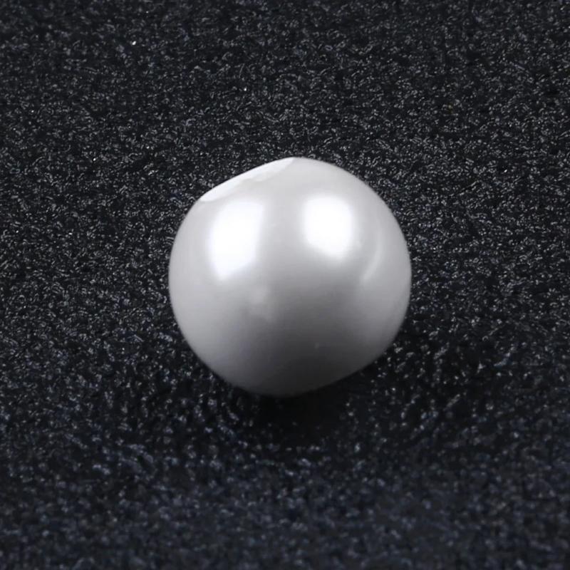 14mm Mother of Pearl Big Hole Bead