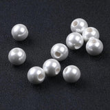 14mm Mother of Pearl Big Hole Bead