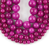Purple Sugilite Jades Beads Round Loose Spacer Beads 6 8 10 12mm