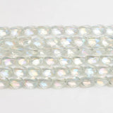 20Pcs 10x12mm Smooth Glass Beads For Crafts Bracelets DIY Jewelry Making