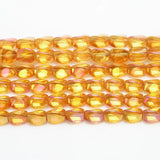 20Pcs 10x12mm Smooth Glass Beads For Crafts Bracelets DIY Jewelry Making