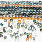 20Pcs 10x12mm Smooth Glass Beads For Crafts Bracelets DIY Jewelry Making