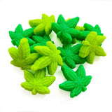 10pcs Maple Leaf Silicone Teether Beads DIY Jewelry Accessories