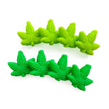 10pcs Maple Leaf Silicone Teether Beads DIY Jewelry Accessories
