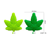 10pcs Maple Leaf Silicone Teether Beads DIY Jewelry Accessories