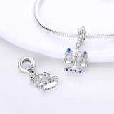 Silver Weighing Scales Dangle Charms for Bracelet DIY Jewelry Making
