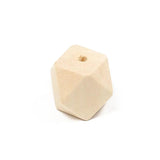 Eco-friendly Wood Beads Octagonal Loose Bead Jewelry DIY Accessories