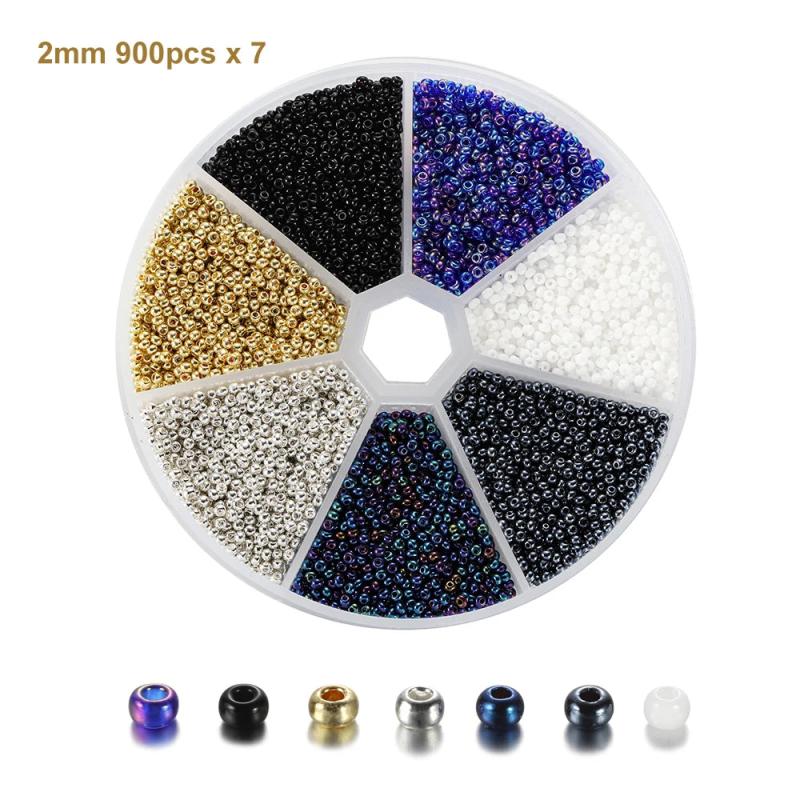 2mm Glass SeedBeads Czech Seed Beads for DIY Bracelet Necklace