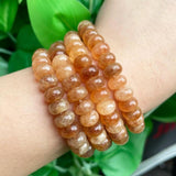 5x8mm Citrine Stone Abacus Beads for DIY Jewelry Making