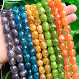 9x11mm Irregular Stone Beads for DIY Bracelets