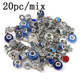 Mixed Rainbow Charm Beads for Bracelet Jewelry - 50-150Pc Special Offer