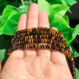 5*2mm Tiger Eye Rondelle Loose Beads 15''