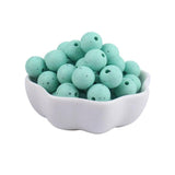 50Pcs 20mm Silicone Beads Teething Chewable DIY Pacifier Chain Baby Teether