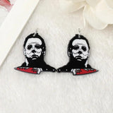 10Pcs Halloween Charms Acrylic Pendant DIY Making