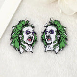 10Pcs Halloween Charms Acrylic Pendant DIY Making