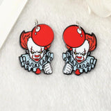 10Pcs Halloween Charms Acrylic Pendant DIY Making