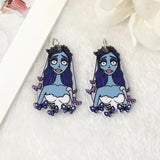 10Pcs Halloween Charms Acrylic Pendant DIY Making