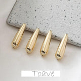 Long Water Drop Retro Beaded Earrings Necklace Pendant