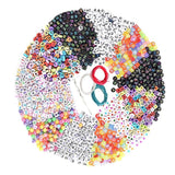 1300 Mixed Alphabet Beads Charms for DIY Jewelry