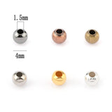 4mm Metal Spacer Beads for Jewelry Making, 948PCS