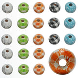 100pcs Mixed 8mm Wooden Beads for DIY Jewelry Making