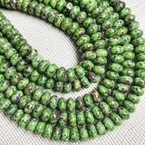 Agates Beads Small Circle Shape Abacus Spacer Beads for Jewelry Making