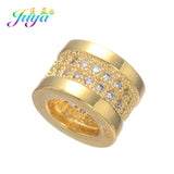 5pcs 9mm Metal Tube Beads for Jewelry Making