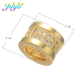 5pcs 9mm Metal Tube Beads for Jewelry Making