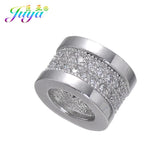 5pcs 9mm Metal Tube Beads for Jewelry Making