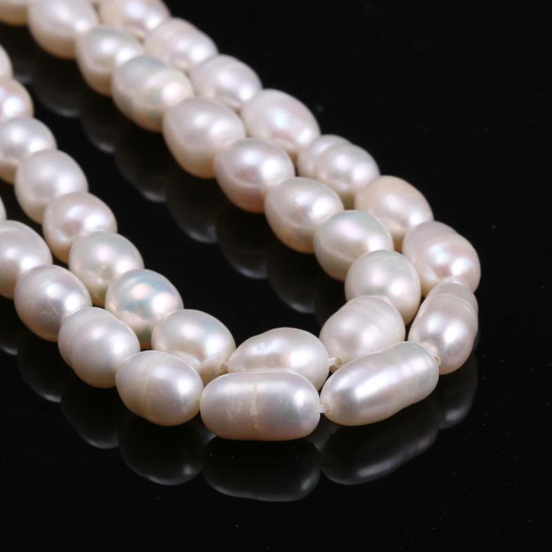 Natural Freshwater Pearl Beads White/Pink/Purple/Black for Jewelry Making