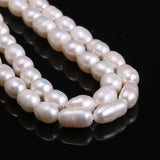 Natural Freshwater Pearl Beads White/Pink/Purple/Black for Jewelry Making