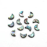 Moon Abalone Bead Charm DIY Bracelet Necklace Earrings Gift 5 Pack