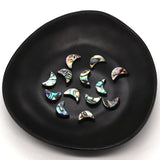 Moon Abalone Bead Charm DIY Bracelet Necklace Earrings Gift 5 Pack