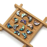 Moon Abalone Bead Charm DIY Bracelet Necklace Earrings Gift 5 Pack