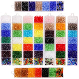 700pcs Czech Glass Bicone Bead Set Crystal Faceted Lampwork Bulk