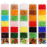 700pcs Czech Glass Bicone Bead Set Crystal Faceted Lampwork Bulk