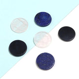10pcs 16mm Natural Stone Cabochons for DIY Jewelry Making Charms