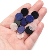 10pcs 16mm Natural Stone Cabochons for DIY Jewelry Making Charms
