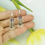 10pcs 3D Resin Vodka Bottle Charms for DIY Jewelry Making