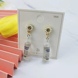 10pcs 3D Resin Vodka Bottle Charms for DIY Jewelry Making