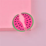 10pcs Watermelon Acrylic Charms Flatback Resin Pendant