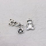 20pcs Women's Accessory Zinc Alloy DIY Charms Pendant Necklace Earring Bracelet
