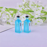 10pcs 3D Alcohol Bottle Resin Charms Pendant DIY Jewelry Accessories