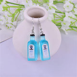 10pcs 3D Alcohol Bottle Resin Charms Pendant DIY Jewelry Accessories