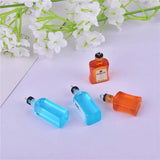 10pcs 3D Alcohol Bottle Resin Charms Pendant DIY Jewelry Accessories
