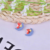 10pcs Cartoon Resin Charms for DIY Jewelry Making