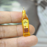 10Pcs/Lot 3D Beer Bottle Charm For Earrings DIY Jewelry Findings