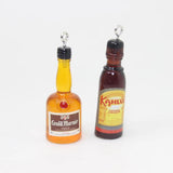 10Pcs/Lot 3D Beer Bottle Charm For Earrings DIY Jewelry Findings