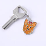 Enamel Dog Charm for Jewelry Making Earring Pendant Bracelet Necklace
